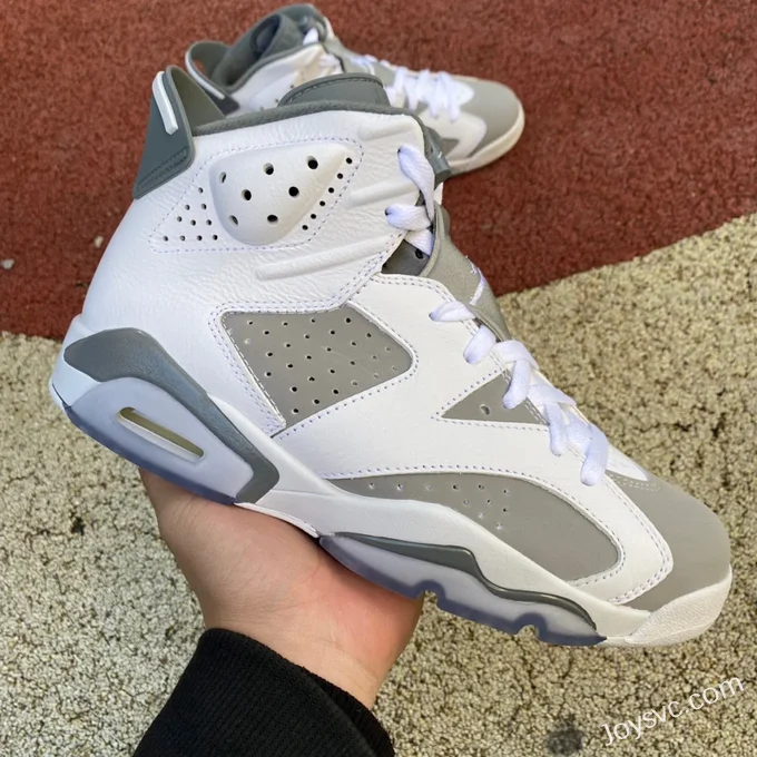 Air Jordan 6 Cool Grey Retro Basketball Shoes CT8529-100