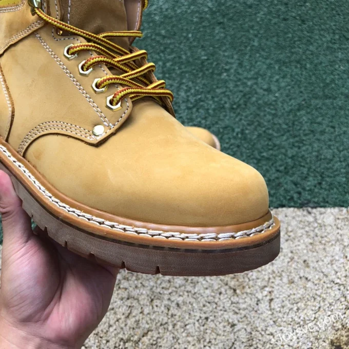 Caterpillar Crystal Sole Wheat Boots - Classic Colorado High Work Boots