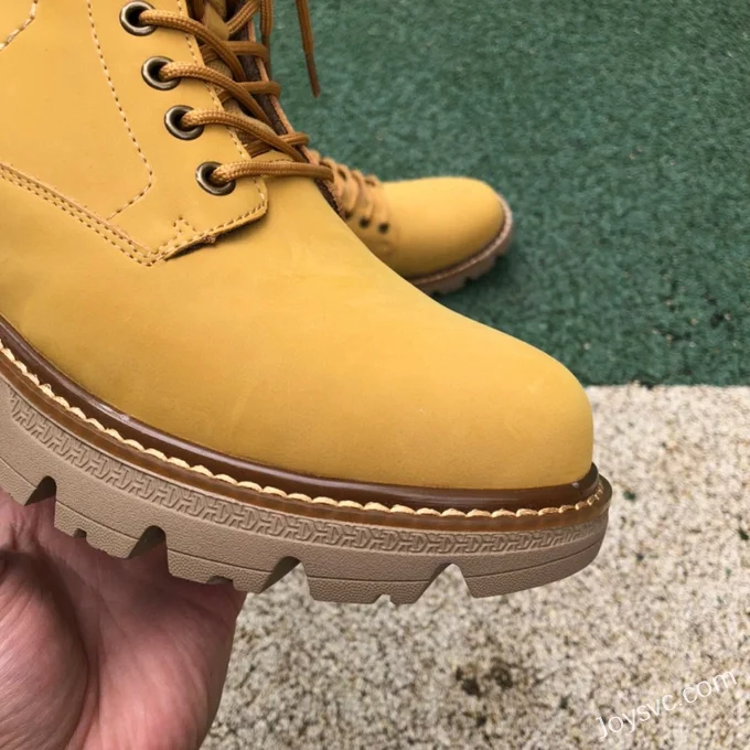 Caterpillar Wheat Yellow Boots - Classic Colorado High Work Boots