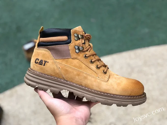 CAT Intake Series Brown Mid Top Outdoor Boots