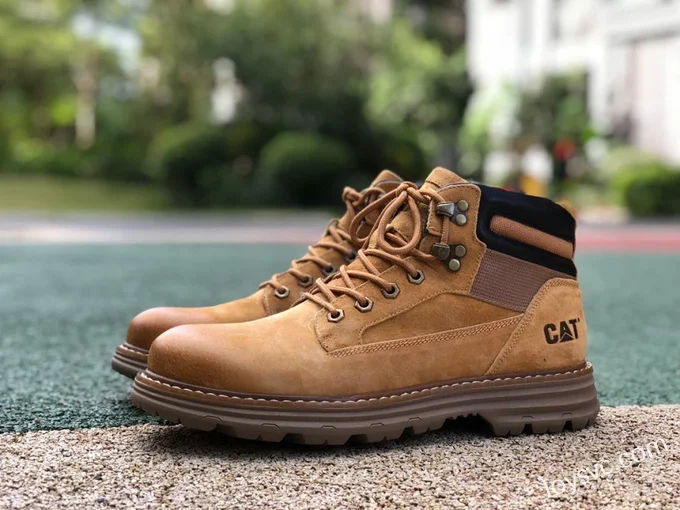 CAT Intake Series Brown Mid Top Outdoor Boots