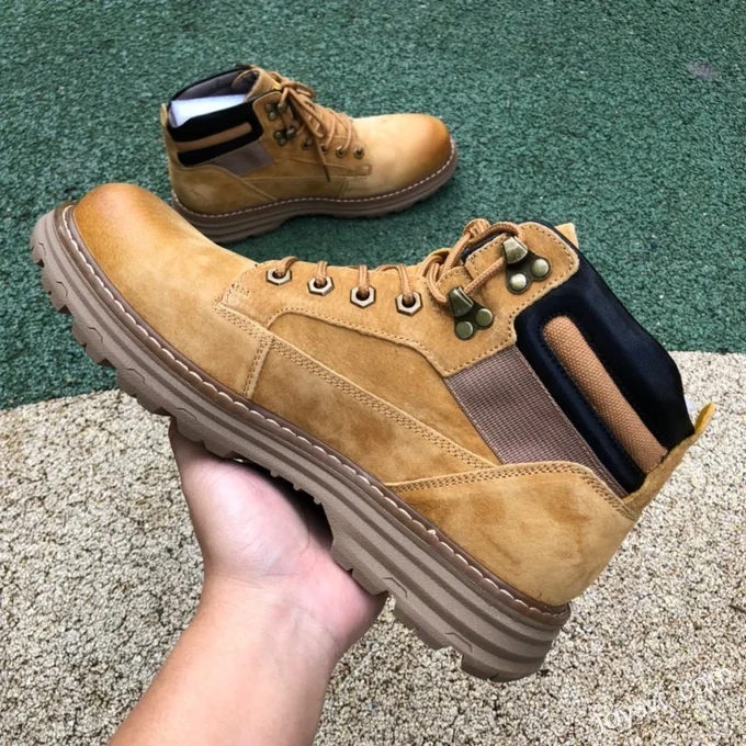 CAT Intake Series Brown Mid Top Outdoor Boots