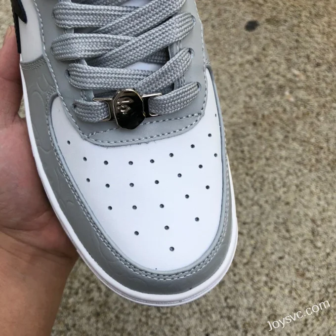 BAPE STA SK8 Low-Top Shoes in Grey