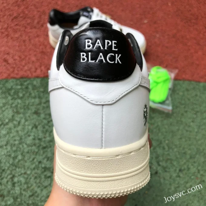 BAPE STA SK8 Low-Top Shoes in Beige Yellow and Black