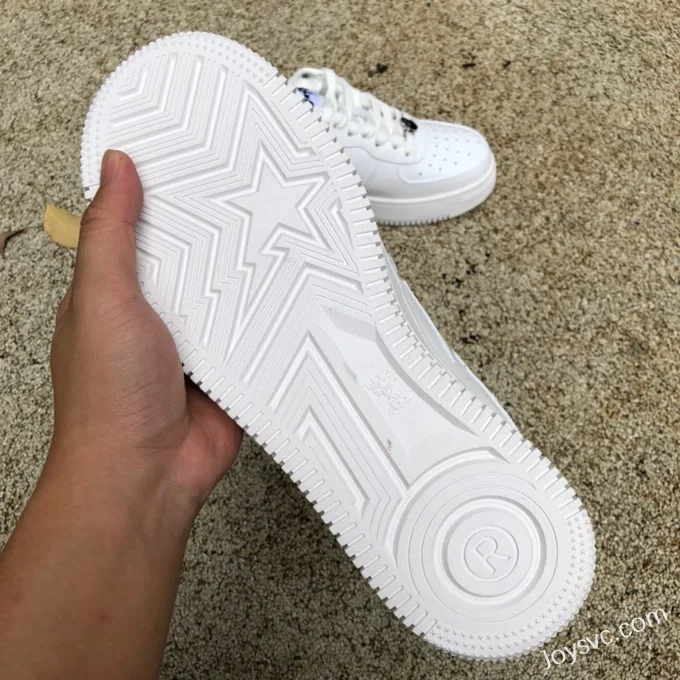 BAPE STA SK8 Low-Top Shoes in White