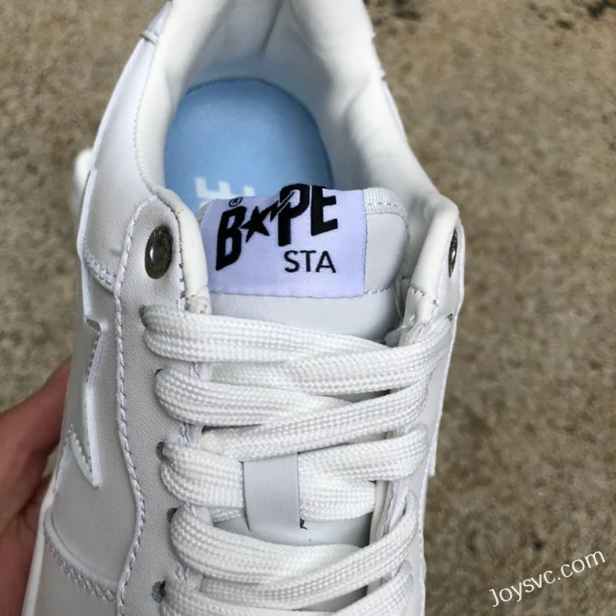 BAPE STA SK8 Low-Top Shoes in White