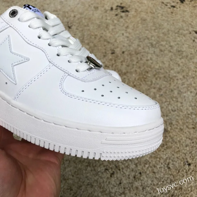 BAPE STA SK8 Low-Top Shoes in White