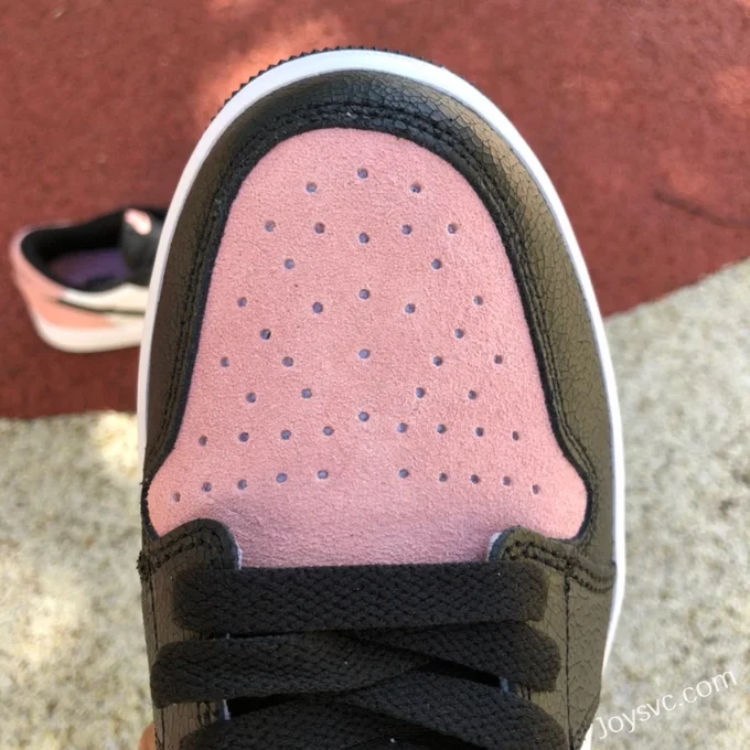 Air Jordan 1 Low CZ0790-061 Black Pink Bleached Coral Retro