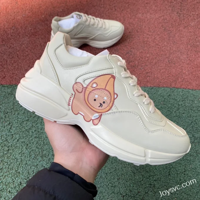 GUCCI Rhyton Dad Sneakers with Double G Logo