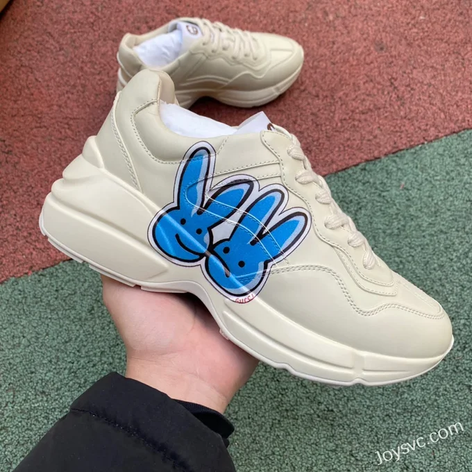 GUCCI Rhyton Dad Sneakers with Double G Logo