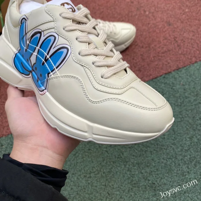 GUCCI Rhyton Dad Sneakers with Double G Logo