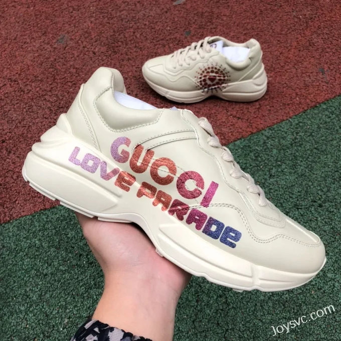 Gucci Rhyton Double G Dad Shoes