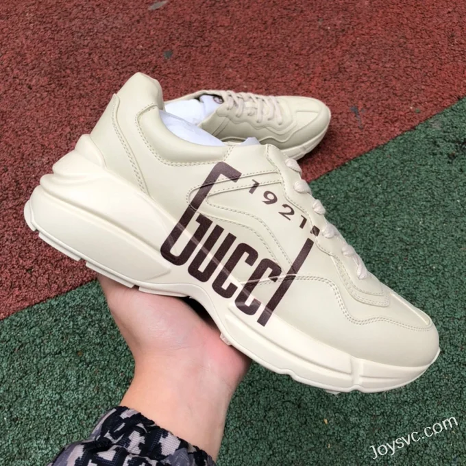 Gucci Rhyton Double G Dad Shoes