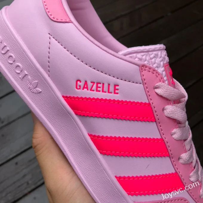 GUCCI x Adidas Originals Gazelle Low-Top Sneakers in Pink