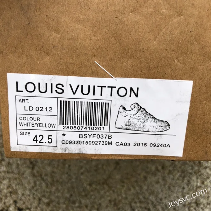 Louis Vuitton x Nike Air Force 1 x Off-White MS02