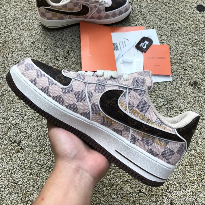 Louis Vuitton x Nike Air Force 1 x Off-White LD46