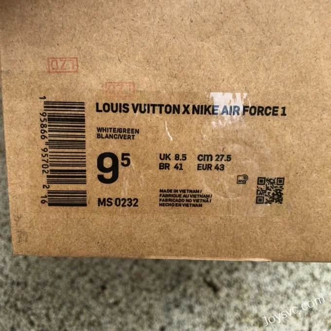 Louis Vuitton x Nike Air Force 1 x Off-White MS02