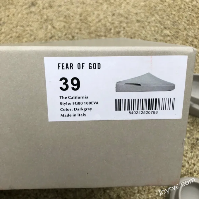 Fear of God 7th California Slip-On Grey FG80-100