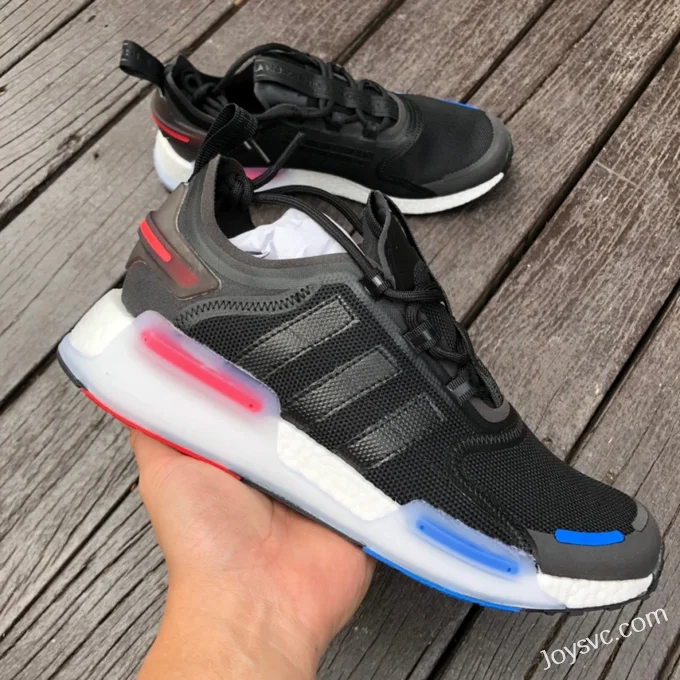 Adidas Originals NMD V3 Black Red Blue Running Shoes GX3379