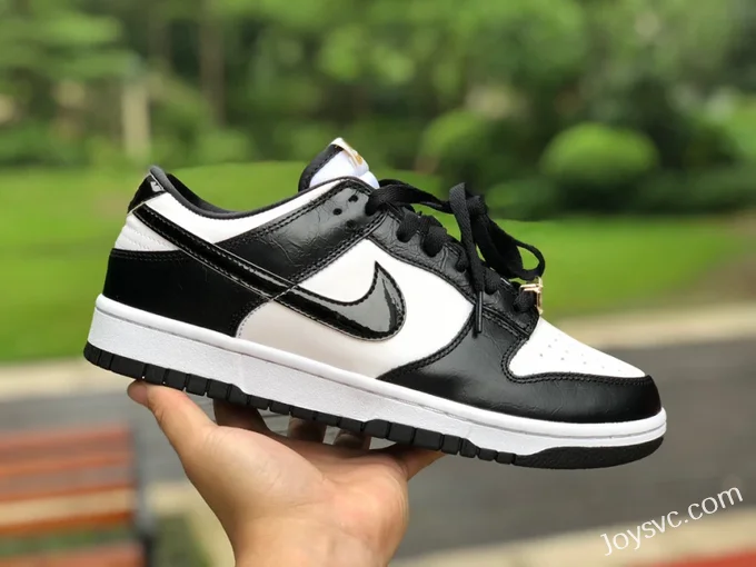 Nike Dunk Low Retro Black White Gold DR9511-100