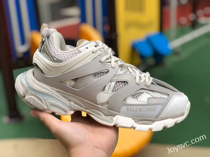 Balenciaga Triple S White Grey Sneakers