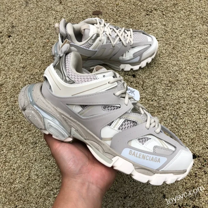 Balenciaga Triple S White Grey Sneakers