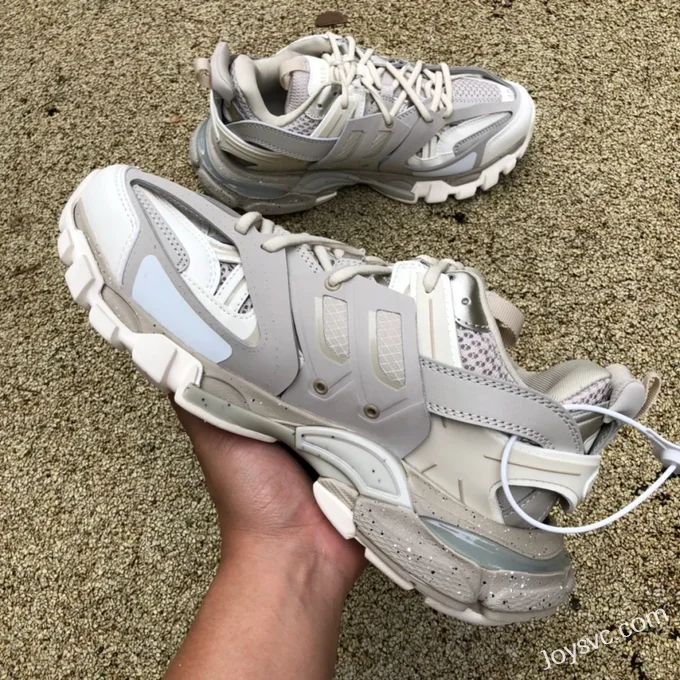 Balenciaga Triple S White Grey Sneakers