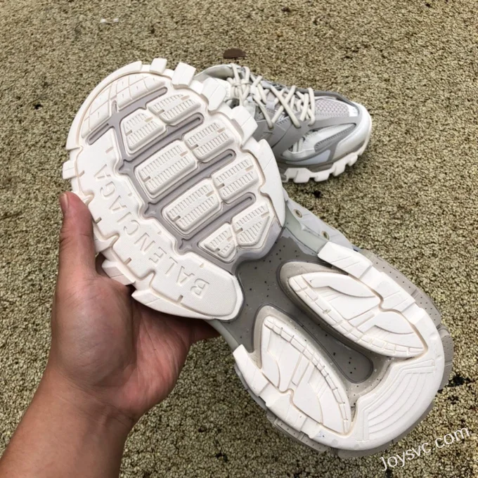 Balenciaga Triple S White Grey Sneakers