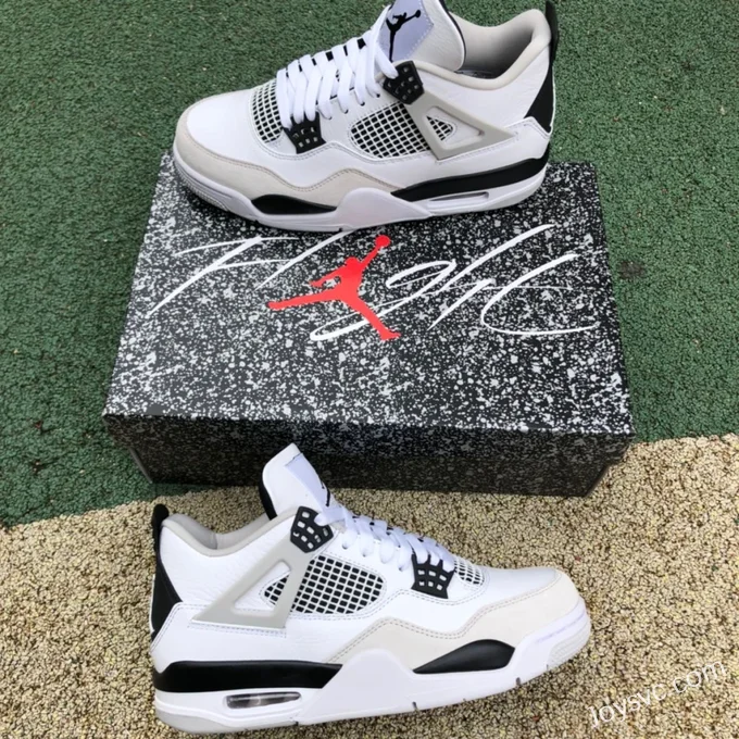 Air Jordan 4 DH6927-111 Grey White Black