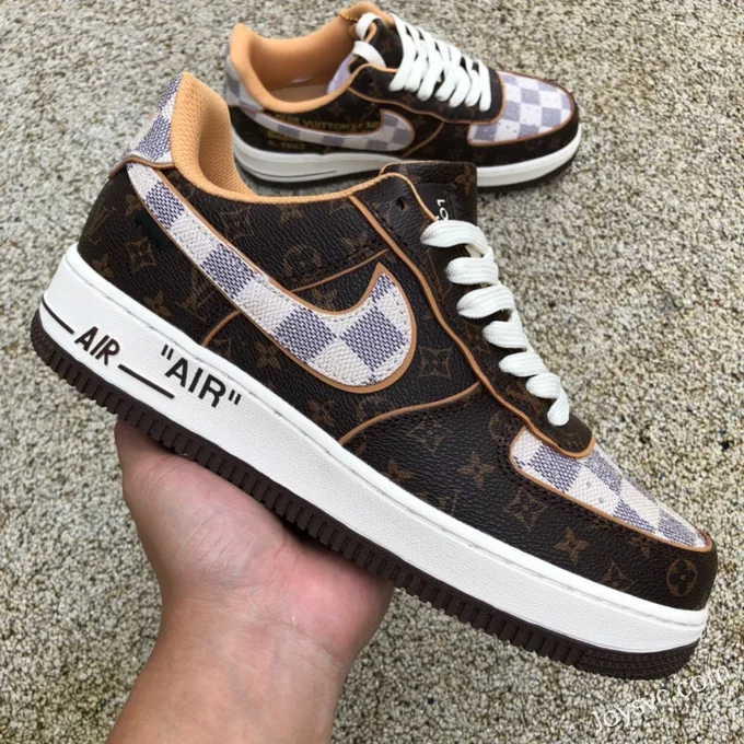 Louis Vuitton x Nike Air Force 1 x Off-White DJ46