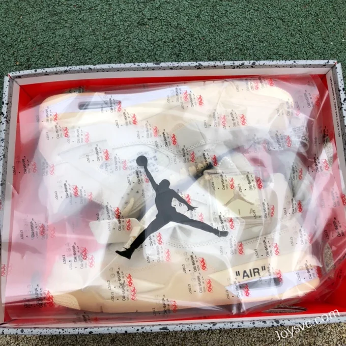 OFF-WHITE x Air Jordan 4 CV9388-100 White