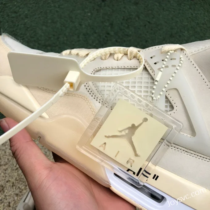 OFF-WHITE x Air Jordan 4 CV9388-100 White