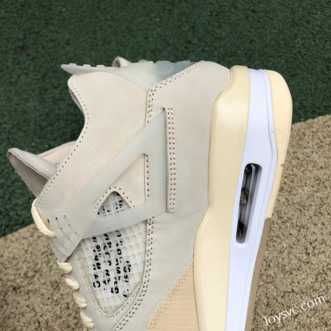 OFF-WHITE x Air Jordan 4 CV9388-100 White