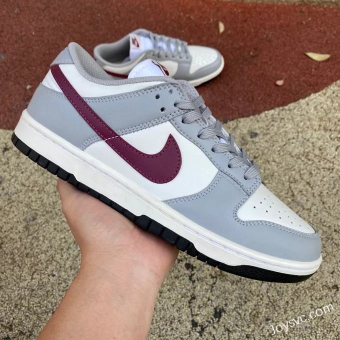 Nike Dunk Low Grey White Retro Low-Top Sneakers DD1503-122