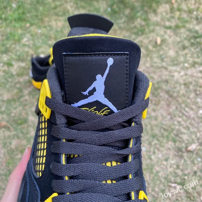 Air Jordan 4 Thunder Mid DH6927-017 Black Yellow