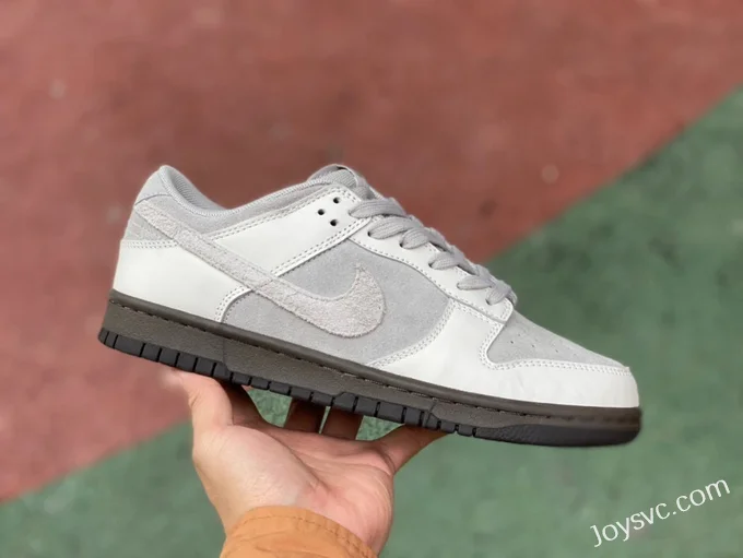 Nike Dunk Low Ironstone Retro Rubber Sole Low-Top Sneakers FD9746-001