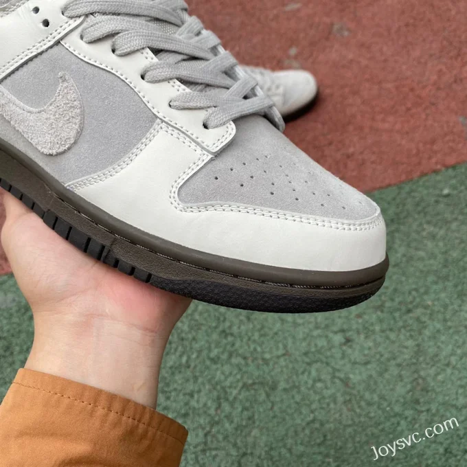 Nike Dunk Low Ironstone Retro Rubber Sole Low-Top Sneakers FD9746-001