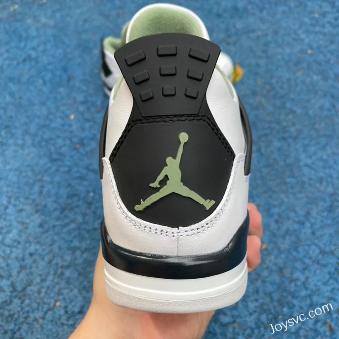 Air Jordan 4 AQ9129-103 White Green Black