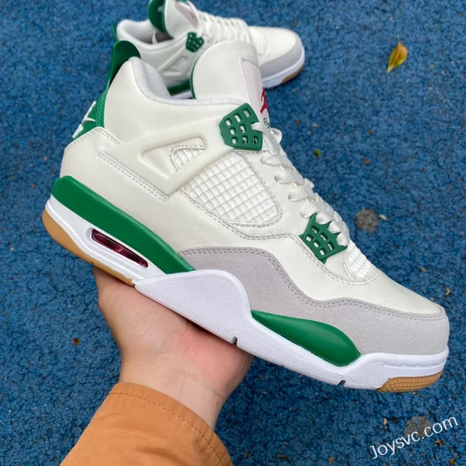 Nike SB x Air Jordan 4 DR5415-103 White Green