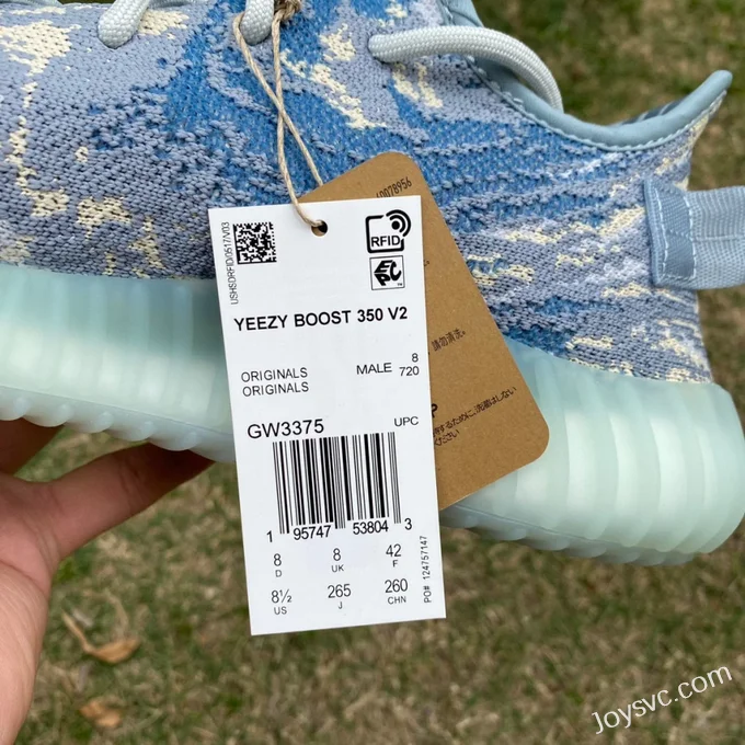 Adidas Yeezy Boost 350 V2 in Washed Blue