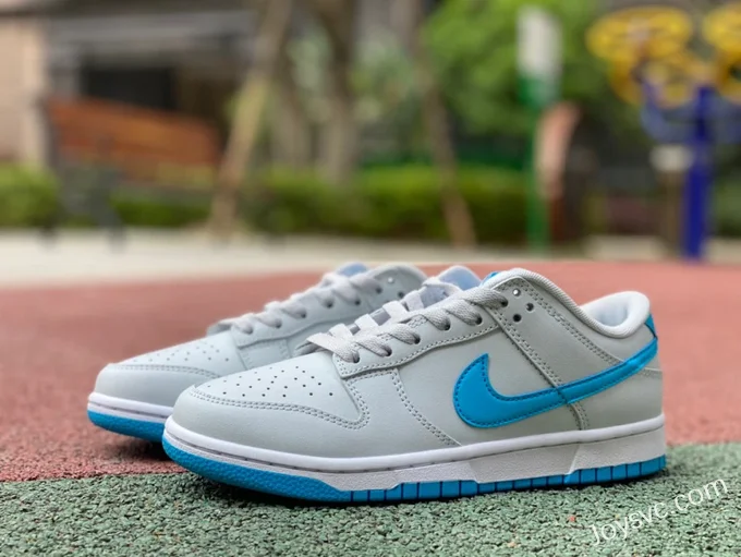 Nike Dunk Low Retro Blue Grey Cushioned Low-Top Sneakers DV0831-001