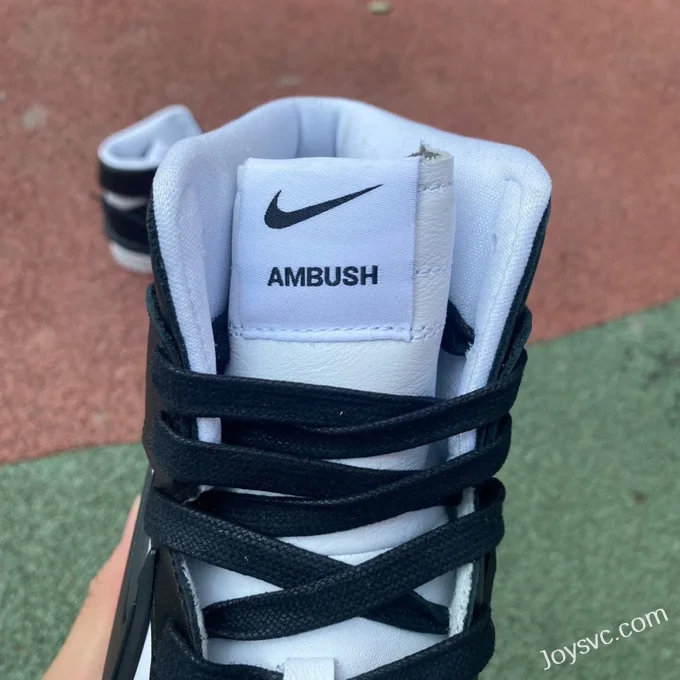 Ambush x Nike Dunk High Black White CU7544-001