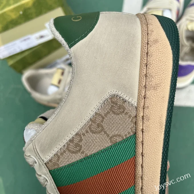 GUCCI Distressed Green Tail Sneakers in Sizes 35-45