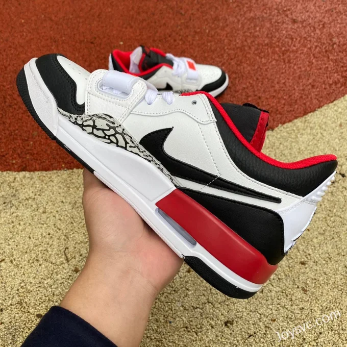 Air Jordan Legacy 312 Low FJ7221-101 White Black Red