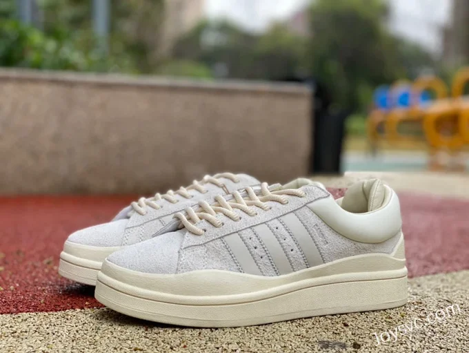 Bad Bunny x Adidas Campus White Retro Sneakers FZ5823