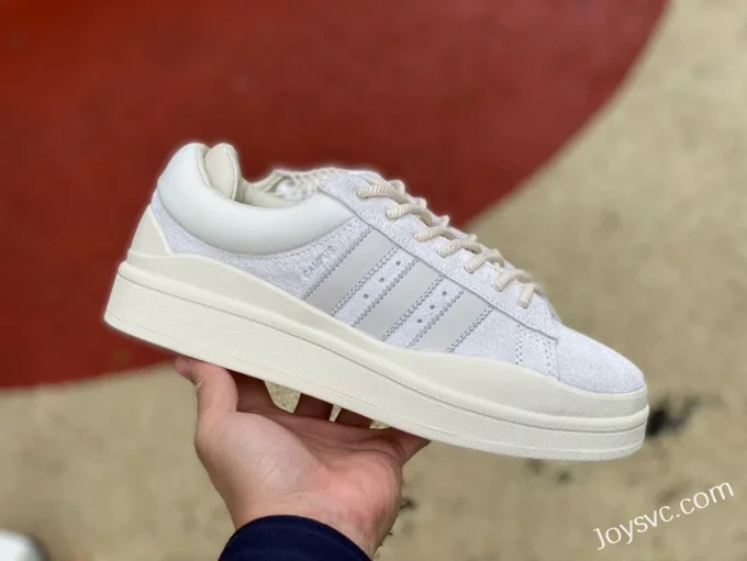 Bad Bunny x Adidas Campus White Retro Sneakers FZ5823