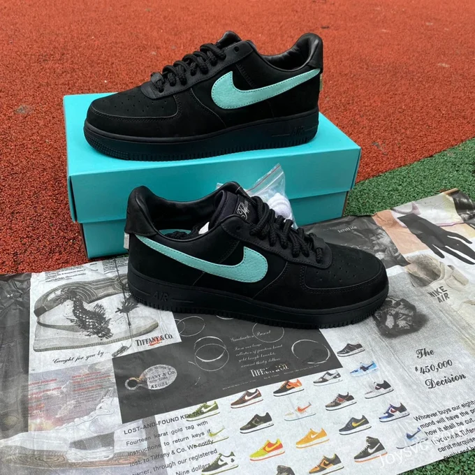 Tiffany & Co. x Nike Air Force 1 Low Black Green DZ1382