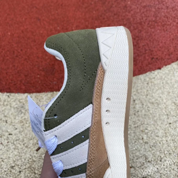 Adidas Human Made Green Brown Retro Sneakers HP9914