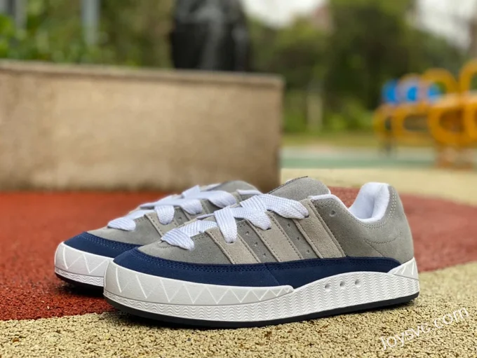 Adidas Human Made Grey Blue Retro Sneakers HP9915