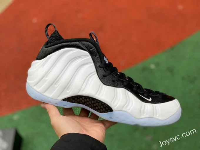 Nike Foamposite One Retro Sneakers in Black & White